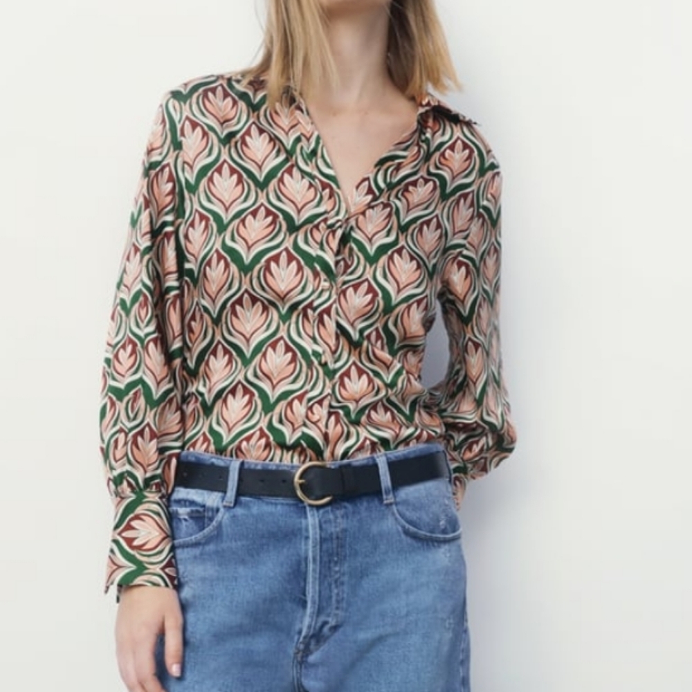 Zara blouse.